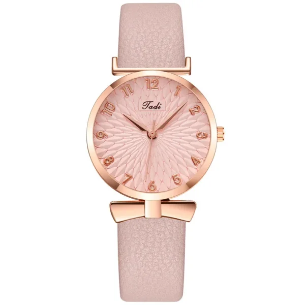 Fashion Women Watch Pu Leather Strap Wristwatch Quartz Watches For Women Clock Ladies Watch Gift Reloj Mujer Montre Femme - Image 3
