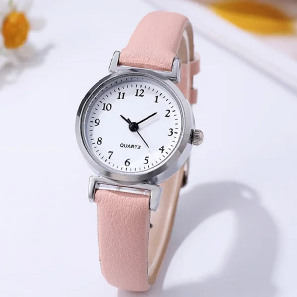 Hight Quality Brand Quartz Watch Ladies Fashion Small Dial Casual Watch Leather Strap Wristwatch for Women Relojes Para Mujer - Image 5