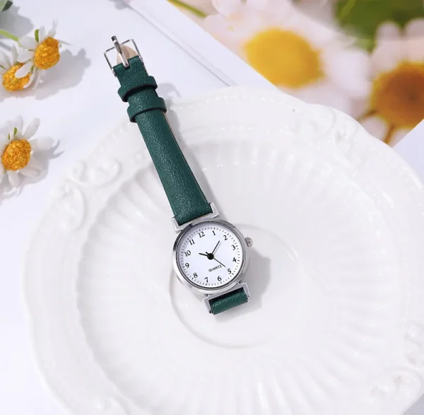 Hight Quality Brand Quartz Watch Ladies Fashion Small Dial Casual Watch Leather Strap Wristwatch for Women Relojes Para Mujer - Image 6